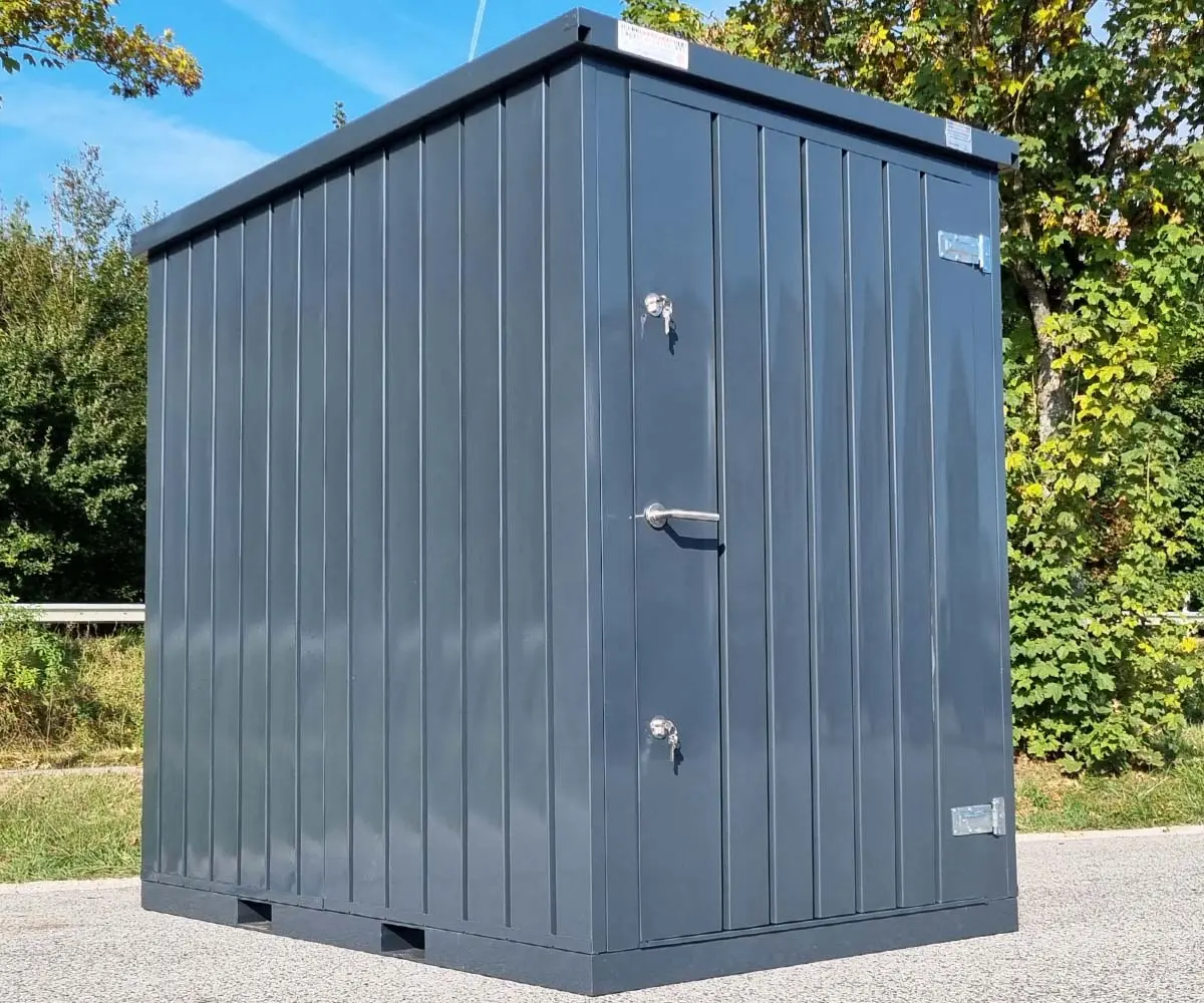 Franken Zaun Metall-Gerätehaus