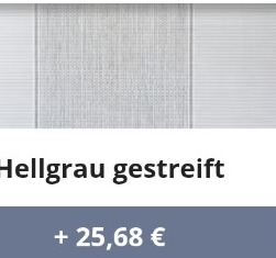 Hellgrau gestreift
