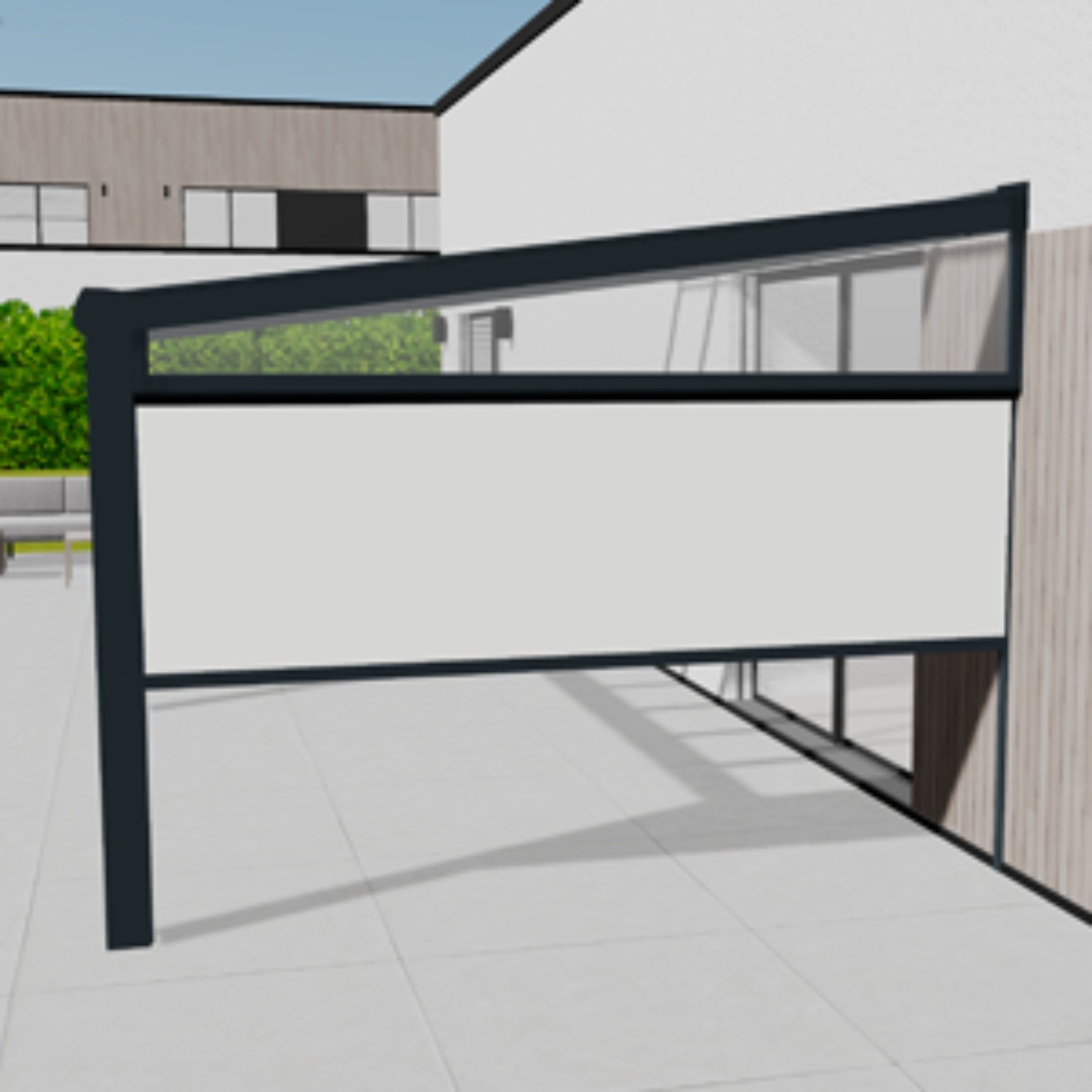 Zipscreen rechts